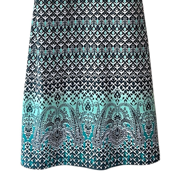 ATHLETA | NWOT SHOREBREAK RACERBACK ATHLETIC SWIM DRESS BOMBAY PAISLEY - Picture 4 of 11